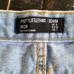 Pretty Little Thing NEW PRETTY LITTLE THINGS LIGHT BLUE STRAIGHT LEG JEANS WOMEN'S SIZE 4 Photo 7