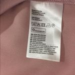 H&M Mauve Blush Pink Scalloped Long Sleeve Shift Dress Size 2 Photo 6