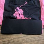 Ralph Lauren Polo Pink and Black Canvas Tote Bag Photo 2