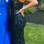 PromGirl Corset-Back Sequin Prom Dress Photo 0