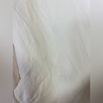 Free People Cream Drape Bishop Sleeve Oversized Blouse Sz M Photo 3