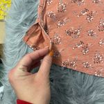 American Eagle  Outfitters Coral Floral Tee Photo 3