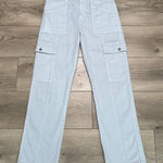 Madewell 90's Straight High Rise Cargo Ankle Pants Gray Size 27 Photo 0