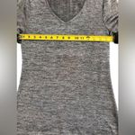 Apt. 9  Shark Bite Hem Tunic Silver & Gray Sz Small Photo 5