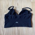 Alo Yoga  Black Sports Bra Photo 1