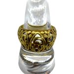 Large Fashion Costume Jewelry Ring Gold Tone Size 8 Photo 3