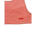 TRIANGL Valentine red & white‎ striped retro summer vacation pool bikini top L Size L Photo 2
