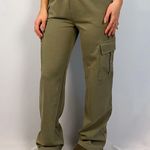 Le lis  Olive Green Cargo Pants Photo 2