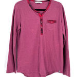 Woolrich  thermal waffle knit long sleeve tee Buffalo‎ plaid mixed print large Photo 0