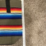 Handwoven Serape Print Tote Bag Multiple Photo 2