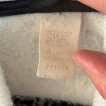 VTG Mazmania Zebra Print Fleece Jacket Full Zip White Black 90s Art to Wear M Size M Photo 3