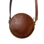 Portland Leather Nutmeg Small Circle Crossbody Bag Brown Photo 5