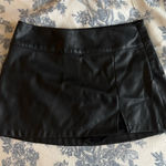 Garage  Faux Leather Skort Mini Photo 0