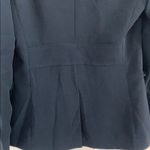 Max Mara navy 4 pocket blazer in crepe fabric Photo 5