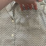 Who What Wear Target  Black & White Polka Dot Sleeveless Blouse Photo 2