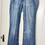 Red Engine Vintage Y2K Low Rise  Fireline Bootcut Denim Jeans Women's Size 29 Photo 0