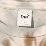 Aritzia  TNA Small Brown Tie Dye Cotton Long Sleeve Tshirt Photo 2