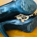 Calvin Klein Leopard Print Ankle Booties Photo 3