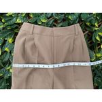 Open Edit  High Waist Wide Leg Trousers in Deep Tan Size XS Photo 8