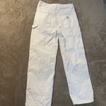 Aritzia TNA Jeans Women 8 Cream Carpenter Greenwich High Rise Cargo Pants Ivory Photo 3