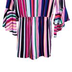 EXPRESS  Multicolor Striped Flowy Lightweight Romper Women's Small NWT Photo 10