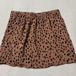 Mini Skirt Tan Size M Photo 1