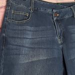 Halara FLEX ASYMMETRIC LOW RISE ZIPPER BAGGY WIDE LEG JEANS ESTATE BLUE DENIM MP Photo 6