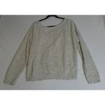 American Eagle  Womens XL‎ Heather Gray Sweatshirt Top Lace Trim Boho Cottage Photo 2