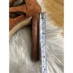 Michael Kors  Sofia Platform Womens Suede Platforms size 6 brown 4 inch heels Photo 5