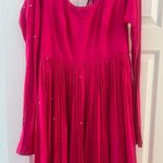 Brand new Ikshita Choudhary
Sequin Embroidered Anarkali Pink Size XL Photo 4