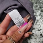 EXPRESS Cut Out Choker Gray Tank Top Photo 2