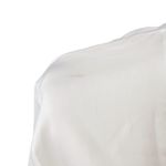 Homebodii White Bride Robe Embroidered with Pink Blush Lace Trim Photo 8