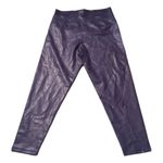 Aerie  Offline Blue Metallic Short Court Crossover Leggings Size XL Photo 6