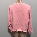 Tommy Hilfiger Tommy Jeans Logo Sweatshirt Pink Crew Hilfiger Photo 3