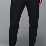 Lululemon Black Snake Print Jogger Pants Lightweight Casual Athleisure Sz 6 Photo 0