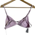 Mara Hoffman Astrid Pastel Pink UPF 50 Triangle Bikini Swimsuit Top Size Large Photo 5