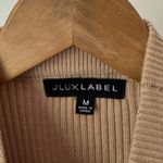 JLUXLABEL  Beige Bodysuit Size Medium Photo 1