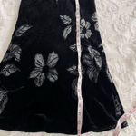 Jones New York 90s Vintage floral silk blend velvety dress Photo 3