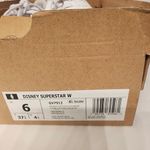 Adidas  x Disney Bambi Superstar Sneakers Women’s White Embossed Sneakers Size 6 Photo 3