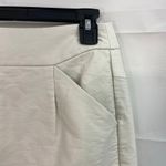 J.Crew  women's light tan beige pocket pleated business casual‎ stretch skirt 8 Photo 1