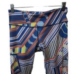 Vimmia  Multi-Color Geometric Print 7/8 Length Yoga/Workout Size Medium Leggings. Photo 2