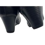 Baretraps  Size 8.5  Leather Wedge Heels Slip-On Studded Design Black Photo 3