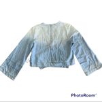 Cloth & Stone  chambray wrap top size small Photo 1