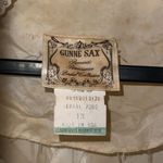 Gunne Sax Vintage  Cream Tiered Ruffled Gown Bridal Cottage Prairie 1970s dress Photo 1