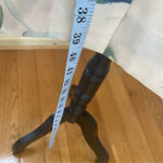 Banana Republic 100% Silk Scoop Neck Blue Green Watercolor Print Dress US 8 Photo 5