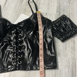 Wildcat Sexy Pleather Corset Size Small. NWT Black Photo 7