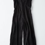 Dee Elle Satin Lace Trim Jumpsuit in Black, NEW, Size L Photo 9