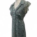 Route 66 Size 7/8 (small) vintage 1990s era ruffled v-neck cap sleeve empire waist knee length dress Photo 0