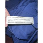 Eloquii Size 20 Knot Front Pleated Skirt Long Sleeve Midi Dress Blue Holiday Photo 11