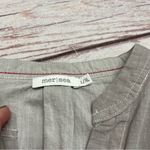 Mer Sea Essential Cotton Shirt Dress Grey Chambray Size L / XL Photo 8